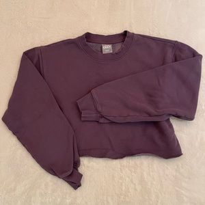 Aritzia TnA Cropped Crewneck